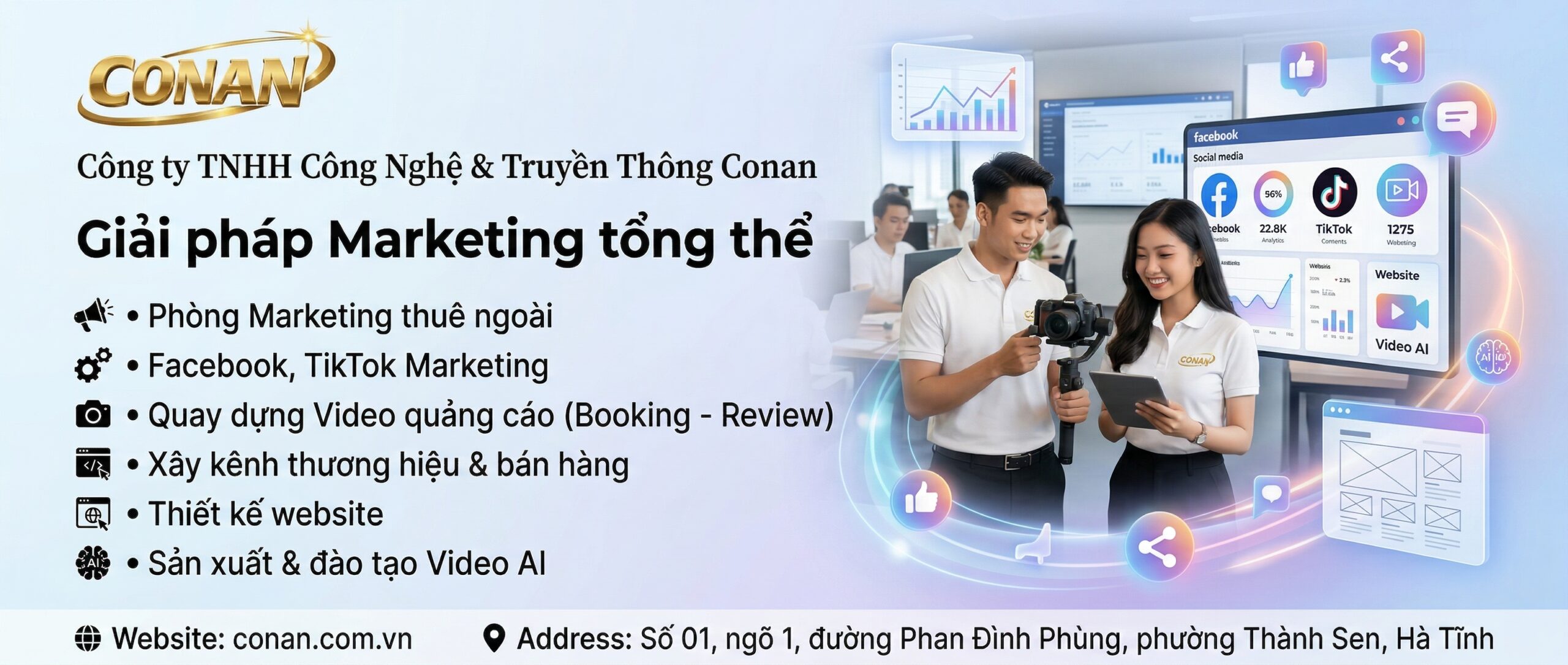 Công ty TNHH Công Nghệ & Truyền Thông Conan