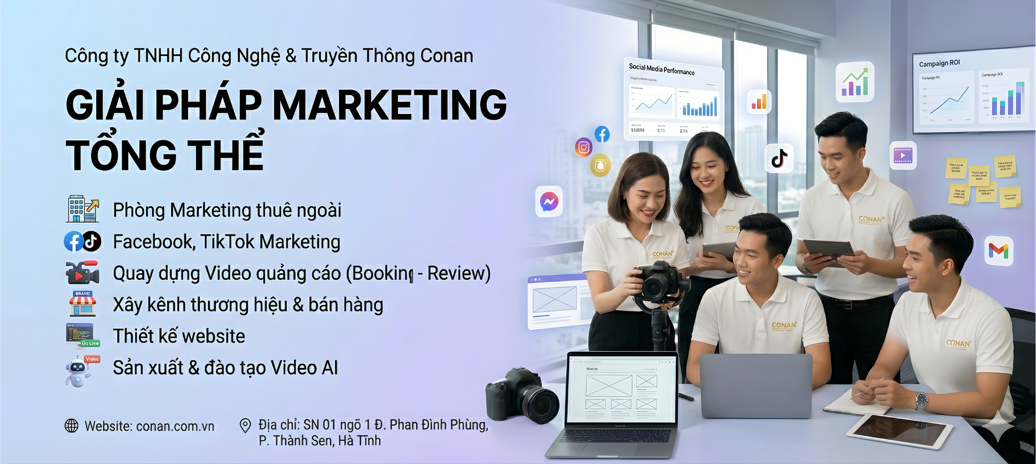 Công ty TNHH Công Nghệ & Truyền Thông Conan